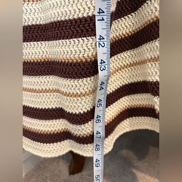 Miou Muse The Goldie Stripped Halter Dress Size L - Picture 5 of 10